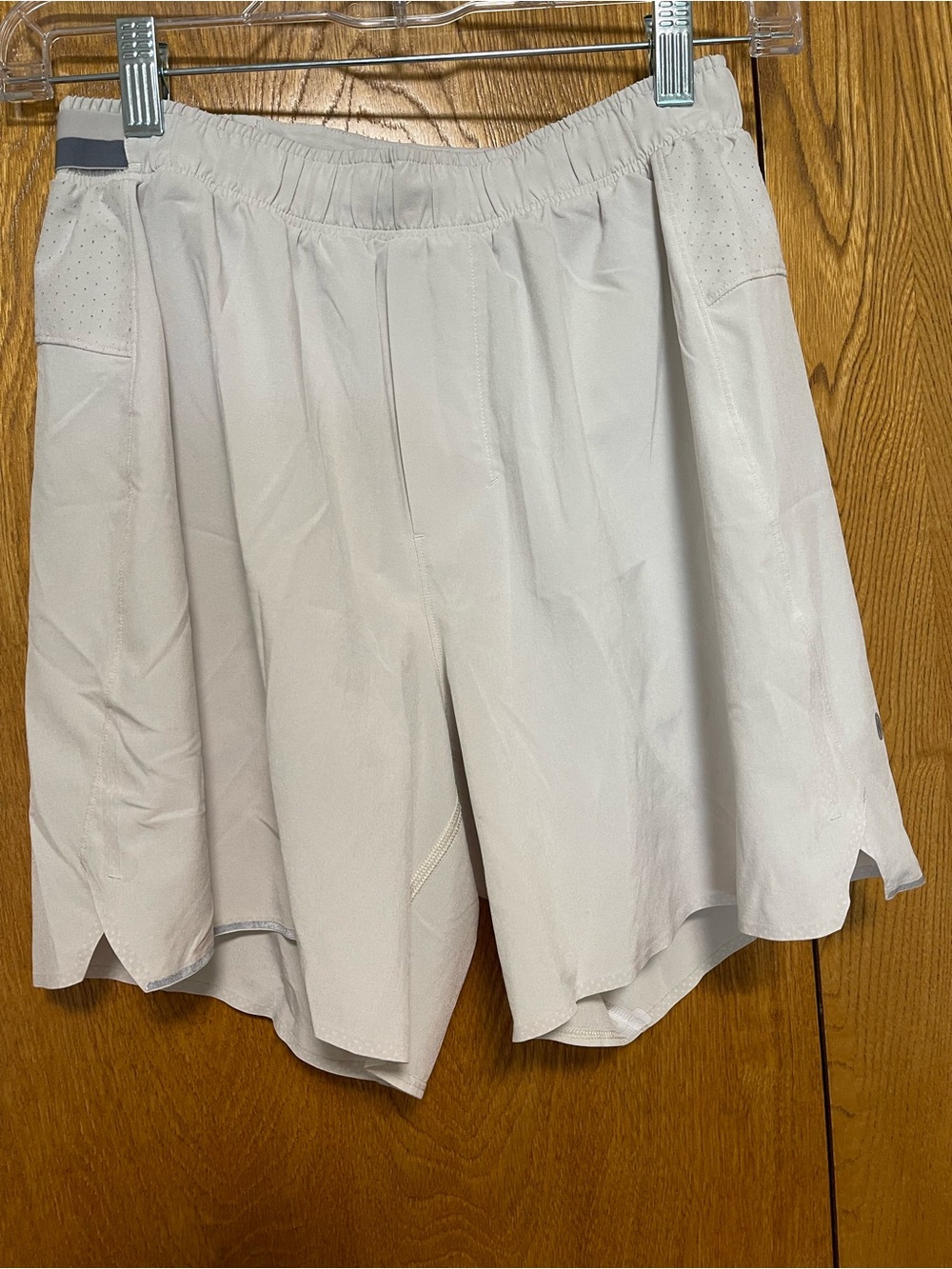 lululemon athletica Light Gray Athletic Shorts
